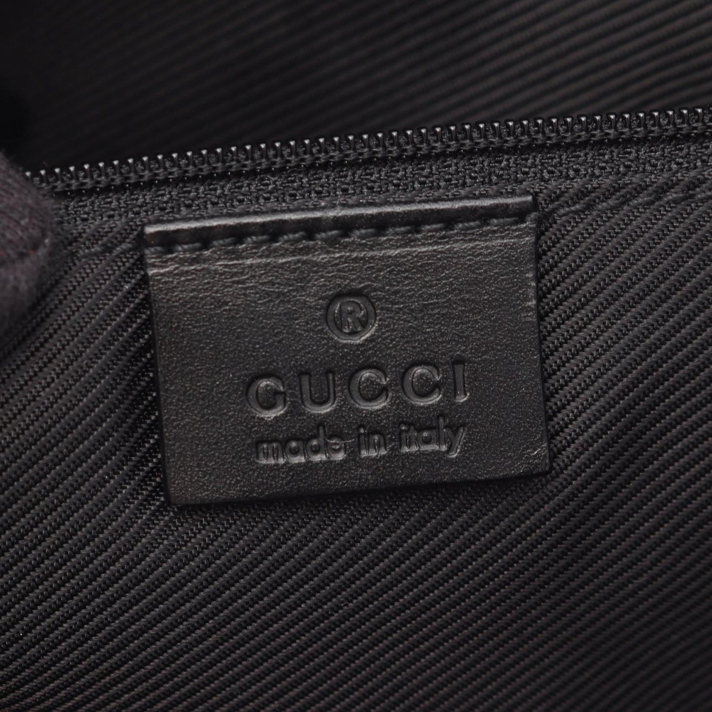 ショルダーバッグ キャンバス レザー ブラック グッチ バッグ GUCCI