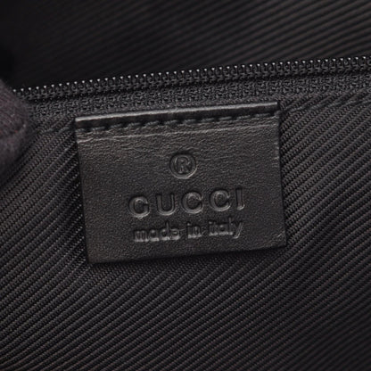 ショルダーバッグ キャンバス レザー ブラック グッチ バッグ GUCCI
