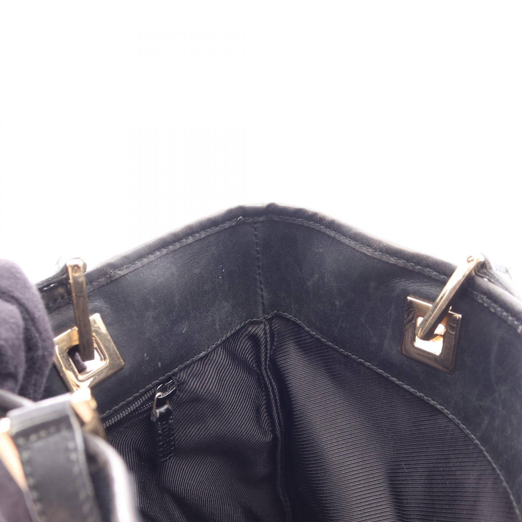 GGキャンバス ハンドバッグ トートバッグ キャンバス レザー ブラック グッチ バッグ GUCCI
