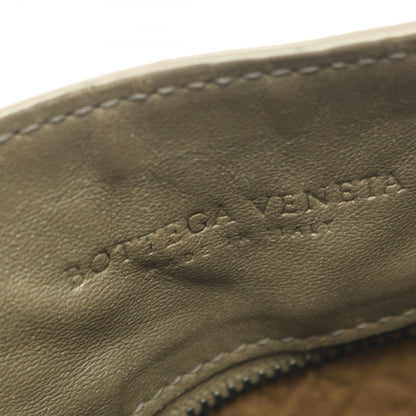 イントレチャート ハンドバッグ トートバッグ レザー グレーブラウン ボッテガヴェネタ バッグ BOTTEGA VENETA