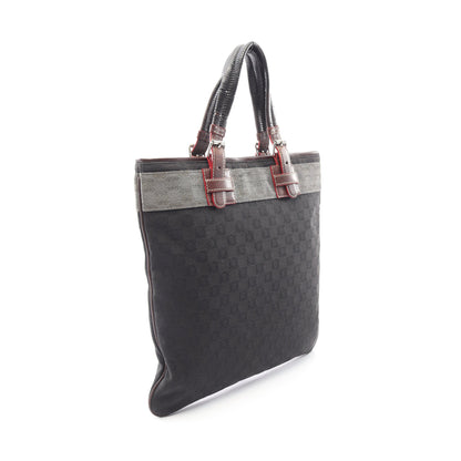アナグラム ハンドバッグ トートバッグ キャンバス レザー ブラック ブラウン ロエベ バッグ LOEWE