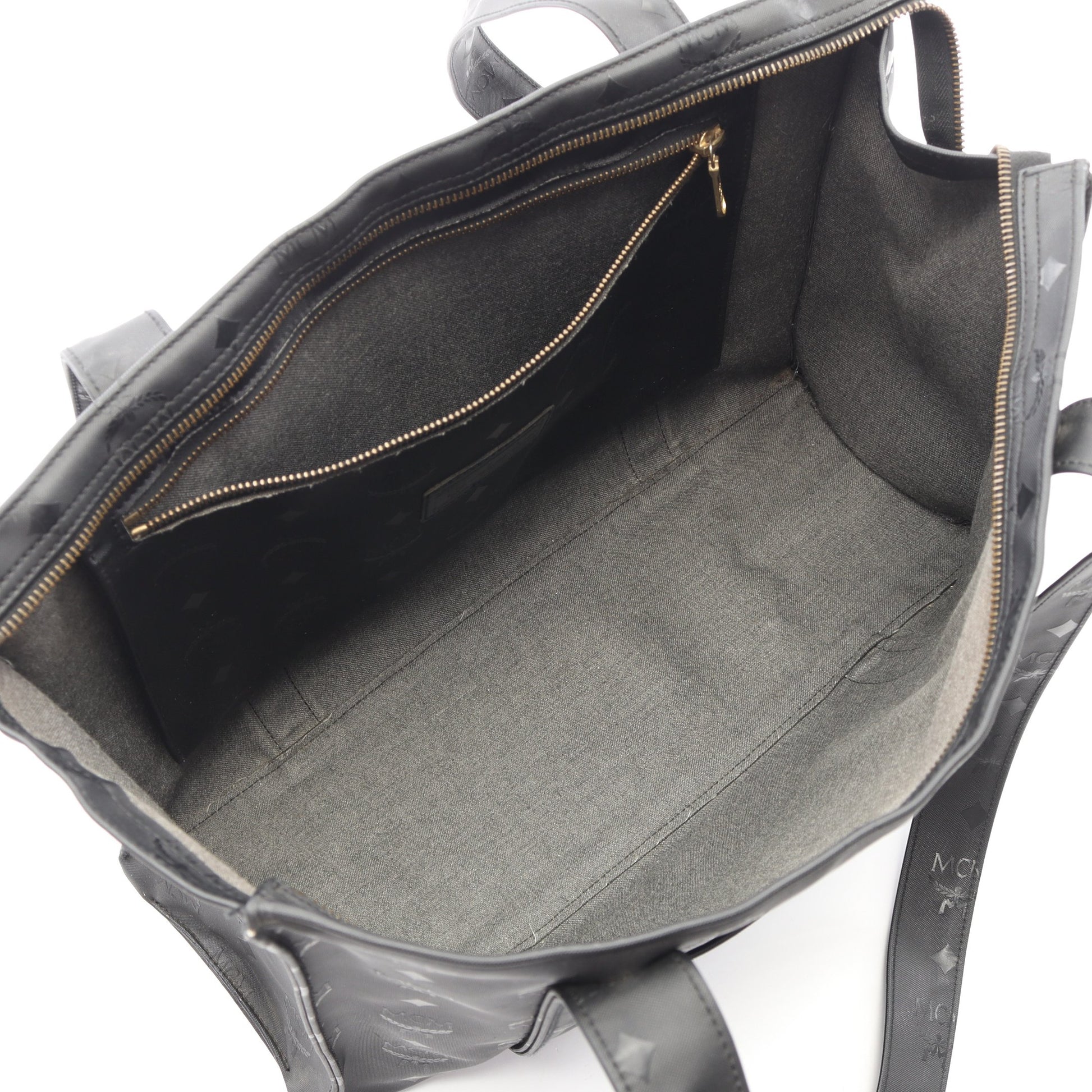 ヴィセトス ショルダーバッグ トートバッグ PVC ブラック エムシーエム バッグ MCM