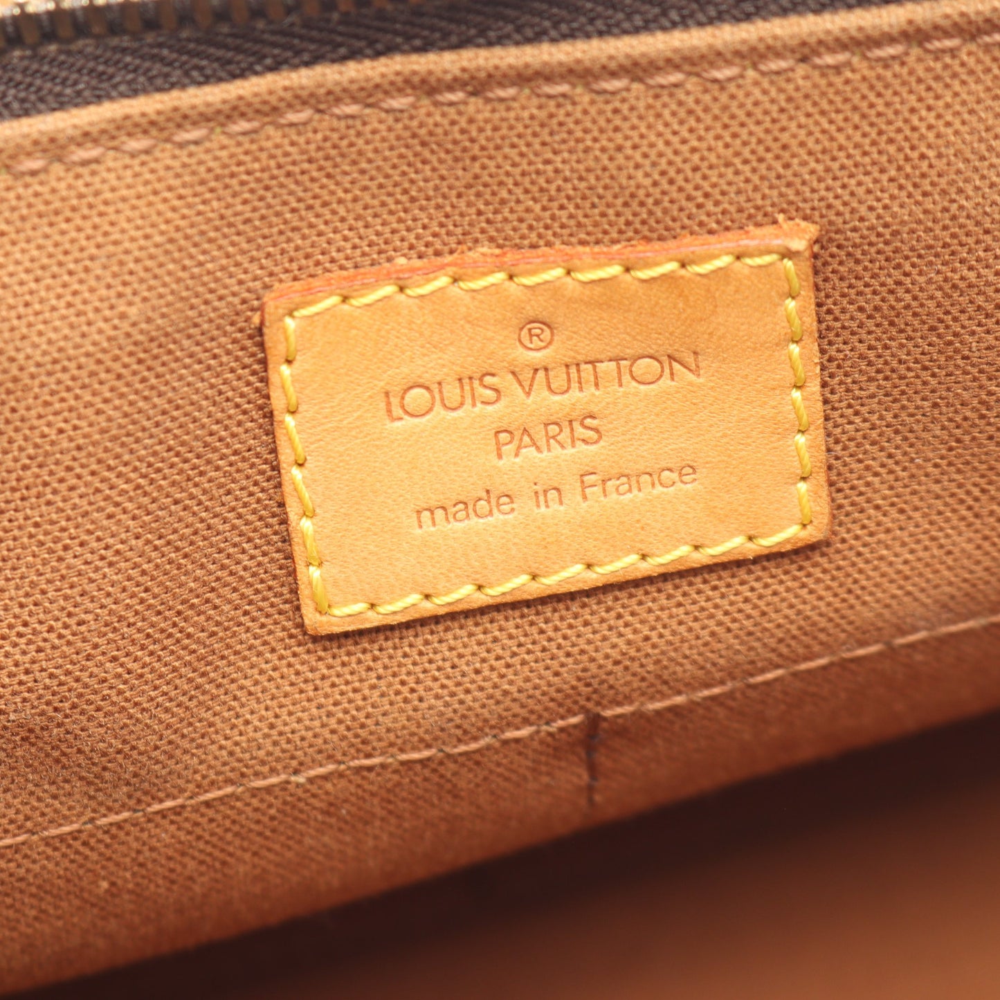 ポパンクール ロン モノグラム ショルダーバッグ PVC レザー ブラウン ルイヴィトン バッグ LOUIS VUITTON