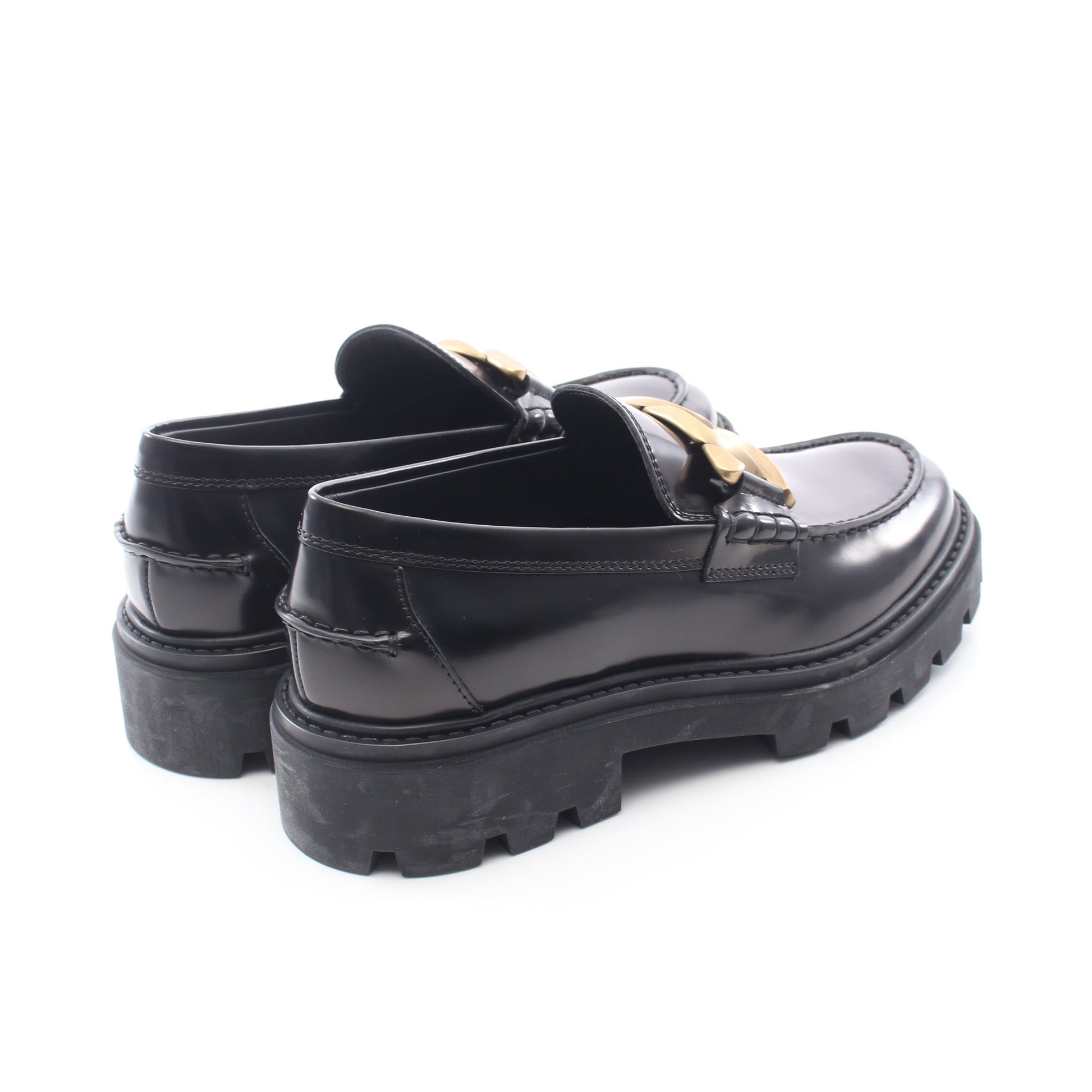 KATE ローファー レザー ブラック トッズ シューズ TOD'S