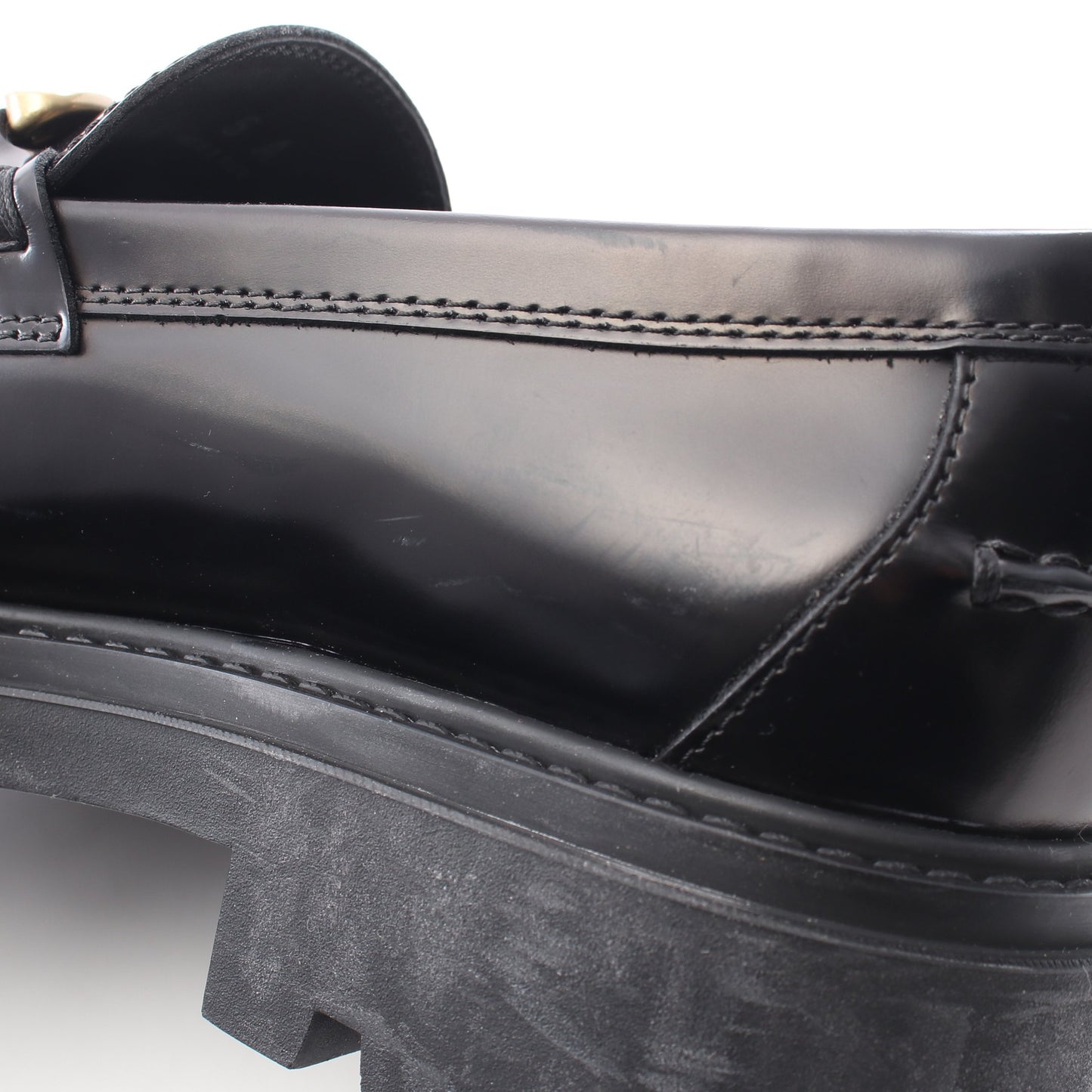 KATE ローファー レザー ブラック トッズ シューズ TOD'S