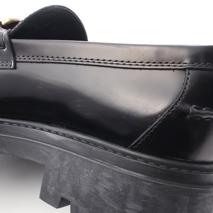 KATE ローファー レザー ブラック トッズ シューズ TOD'S