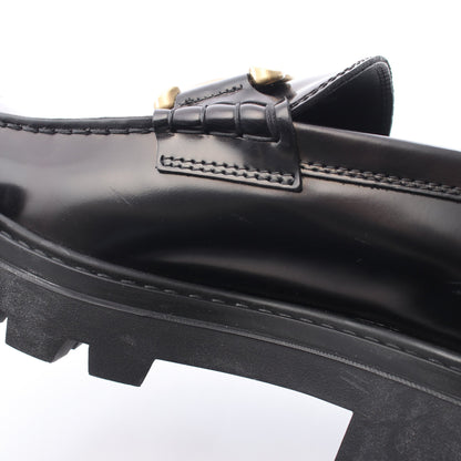 KATE ローファー レザー ブラック トッズ シューズ TOD'S