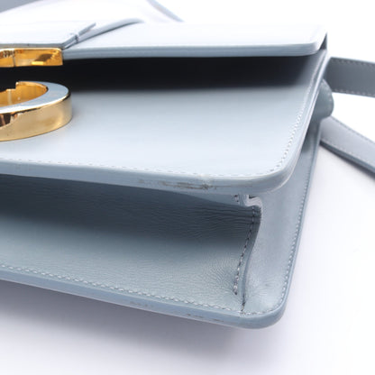 30 MONTAIGNE モンテーニュ ショルダーバッグ レザー ブルーグレー クリスチャンディオール バッグ Christian Dior