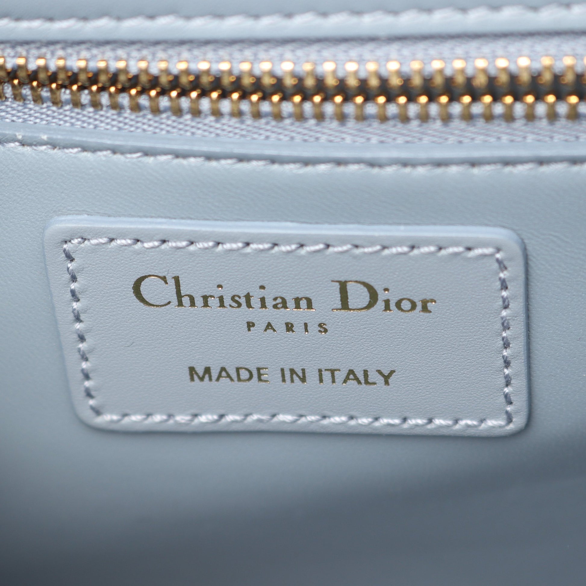 30 MONTAIGNE モンテーニュ ショルダーバッグ レザー ブルーグレー クリスチャンディオール バッグ Christian Dior