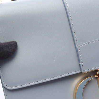 30 MONTAIGNE モンテーニュ ショルダーバッグ レザー ブルーグレー クリスチャンディオール バッグ Christian Dior