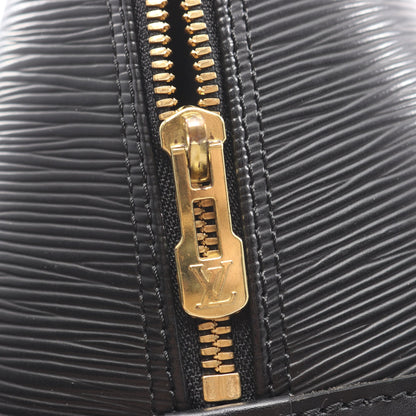 アルマ エピ ノワール ハンドバッグ レザー ブラック ルイヴィトン バッグ LOUIS VUITTON