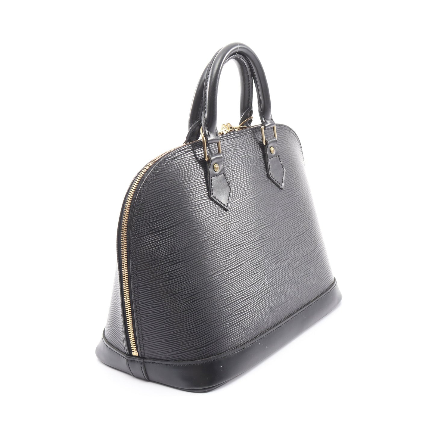 アルマ エピ ノワール ハンドバッグ レザー ブラック ルイヴィトン バッグ LOUIS VUITTON