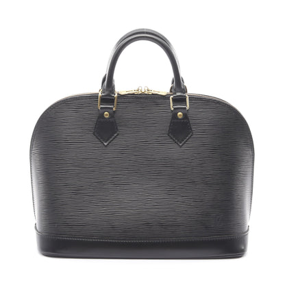 アルマ エピ ノワール ハンドバッグ レザー ブラック ルイヴィトン バッグ LOUIS VUITTON
