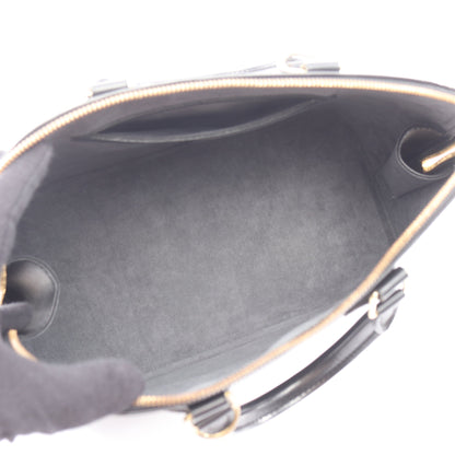 アルマ エピ ノワール ハンドバッグ レザー ブラック ルイヴィトン バッグ LOUIS VUITTON