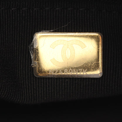マトラッセ ミニボストンバッグ 2WAY チェーンショルダーバッグ キャビア ブラック ゴールド金具 シャネル バッグ CHANEL