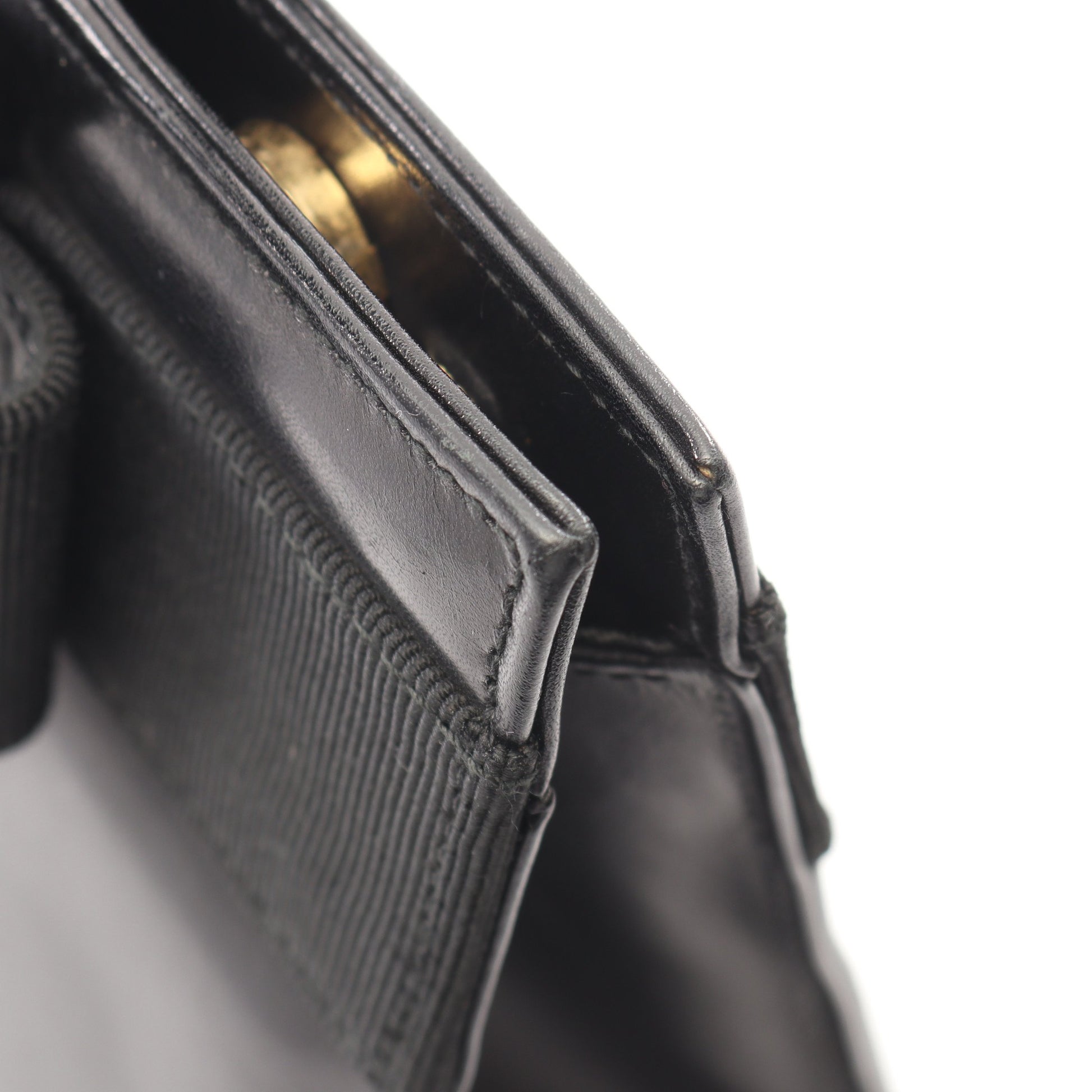 ヴァラリボン 2WAY ハンドバッグ レザー ブラック サルヴァトーレフェラガモ バッグ Salvatore Ferragamo