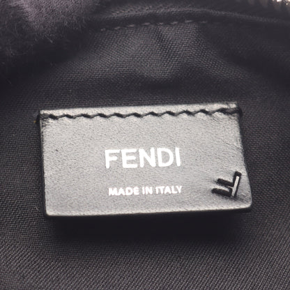 FFジャガード ダッフルバッグ 2WAY ボストンバッグ キャンバス レザー ダークグレー ブラック フェンディ バッグ FENDI