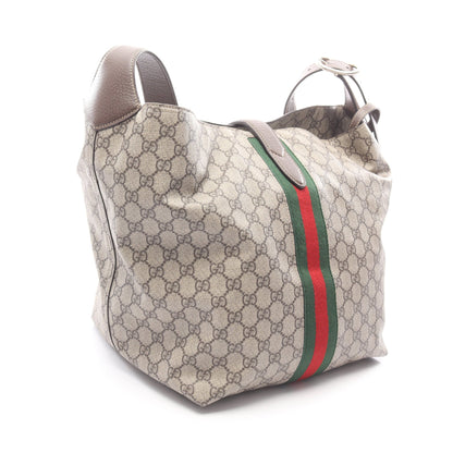 ジャッキー1961 ミディアム クロスボディ ショルダーバッグ PVC レザー ベージュ ブラウン マルチカラー グッチ バッグ GUCCI
