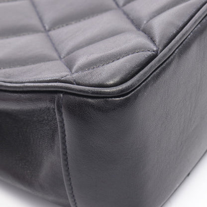 マトラッセ ターンロック ハンドバッグ トートバッグ ラムスキン ダークネイビー ゴールド金具 シャネル バッグ CHANEL