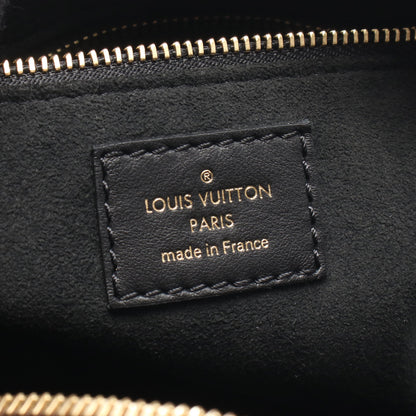 プティット マル スープル モノグラム ハンドバッグ PVC レザー ブラウン ブラック ルイヴィトン バッグ LOUIS VUITTON