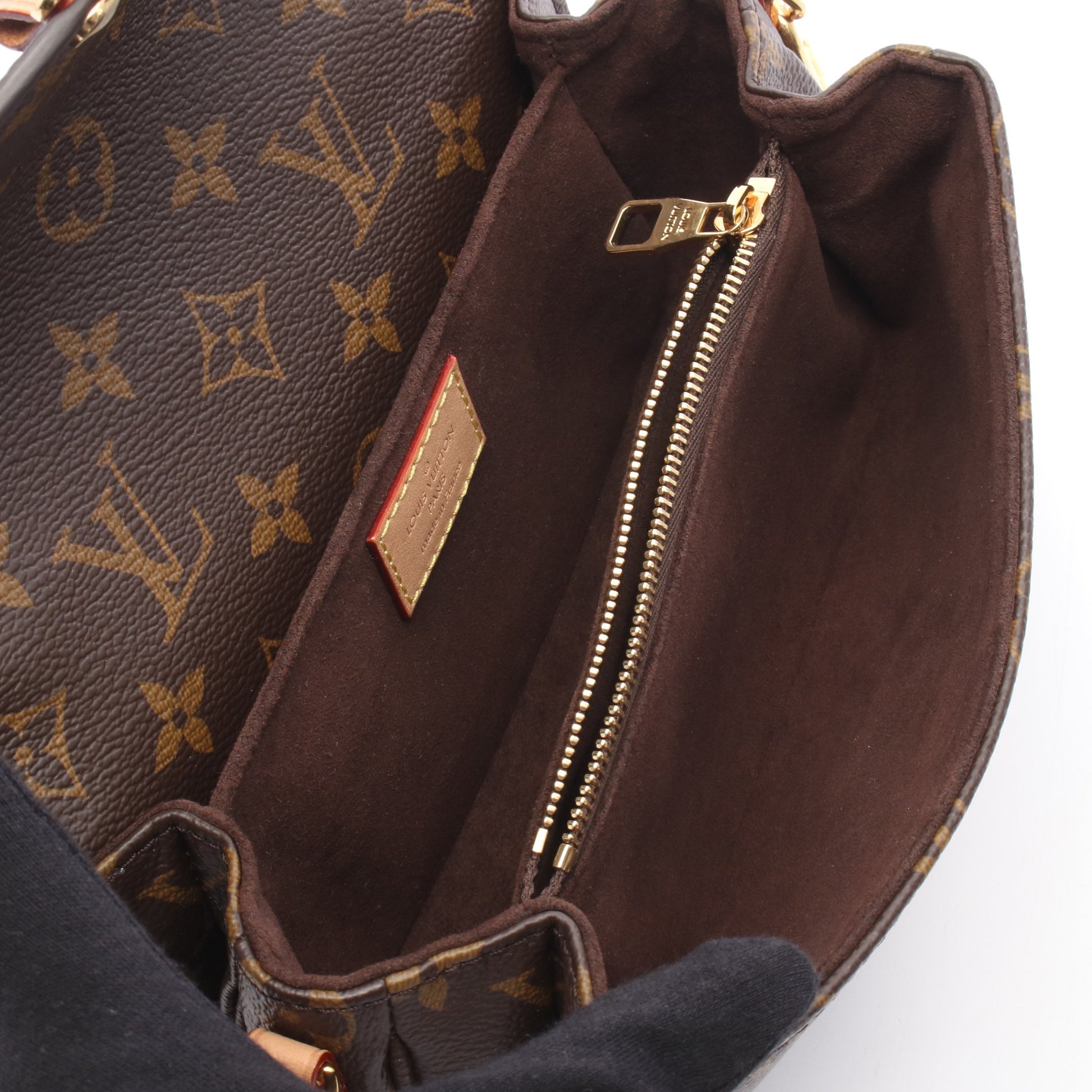 ポシェット メティス EW モノグラム 2WAY ハンドバッグ PVC レザー ブラウン ルイヴィトン バッグ LOUIS VUITTON