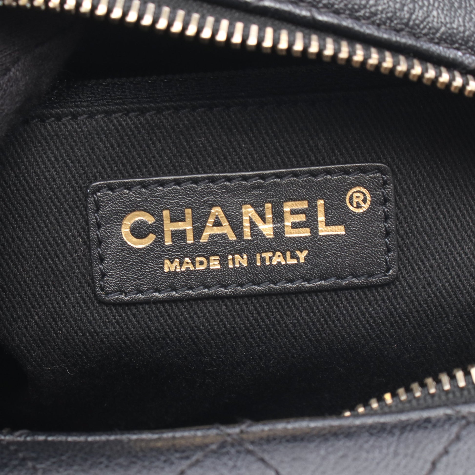 ココマーク ショルダーバッグ レザー ブラック ゴールド金具 シャネル バッグ CHANEL