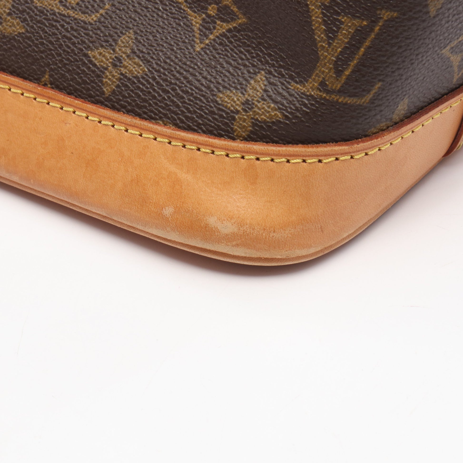 アルマPM モノグラム ハンドバッグ PVC レザー ブラウン ルイヴィトン バッグ LOUIS VUITTON