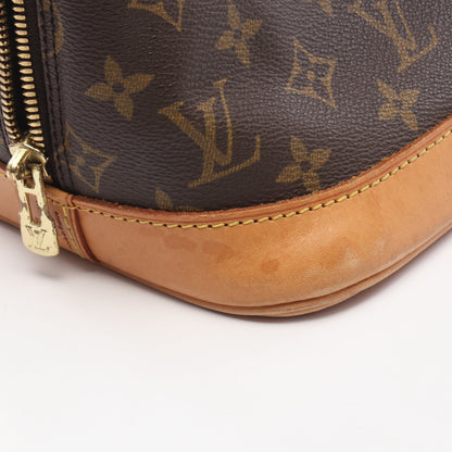 アルマPM モノグラム ハンドバッグ PVC レザー ブラウン ルイヴィトン バッグ LOUIS VUITTON
