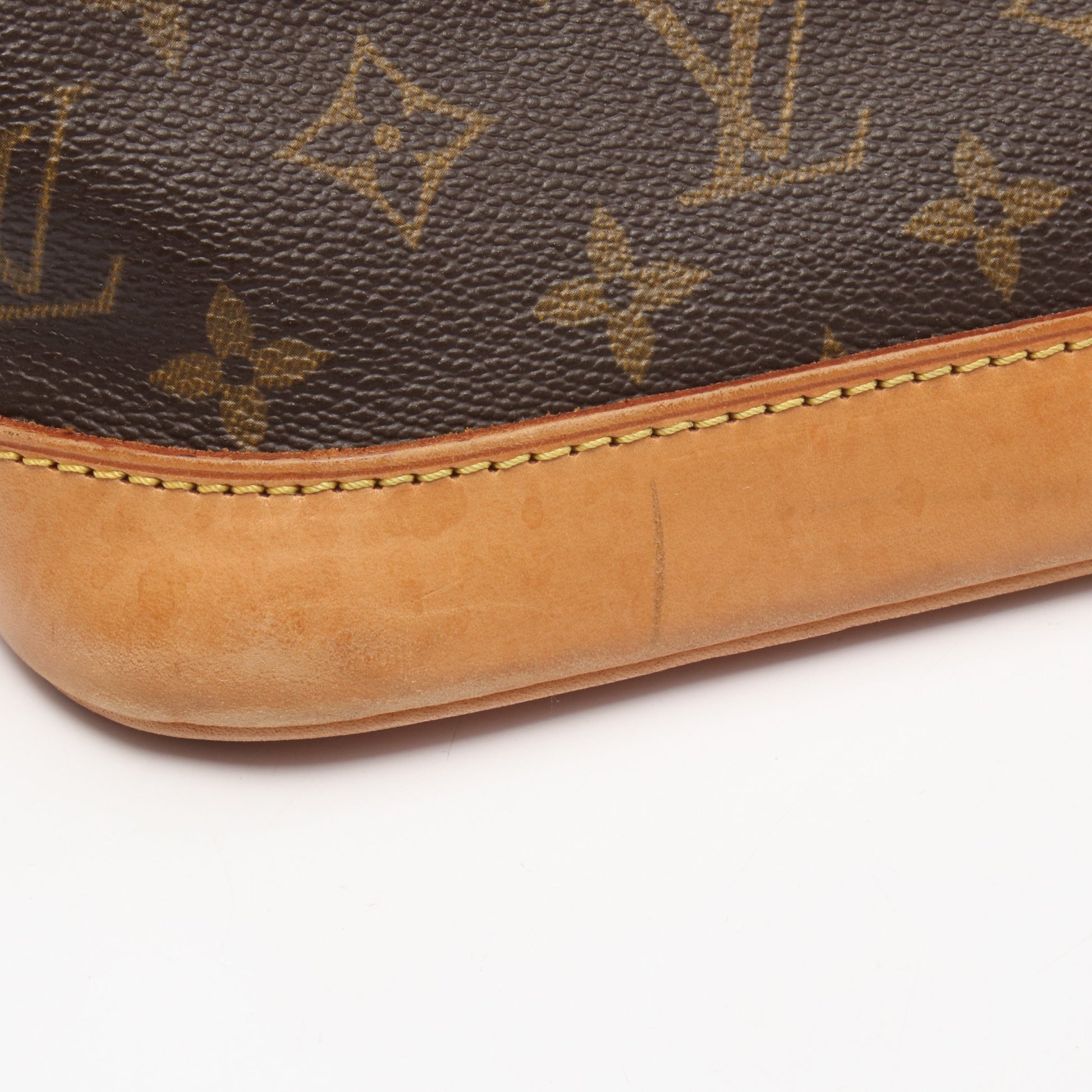 アルマPM モノグラム ハンドバッグ PVC レザー ブラウン ルイヴィトン バッグ LOUIS VUITTON