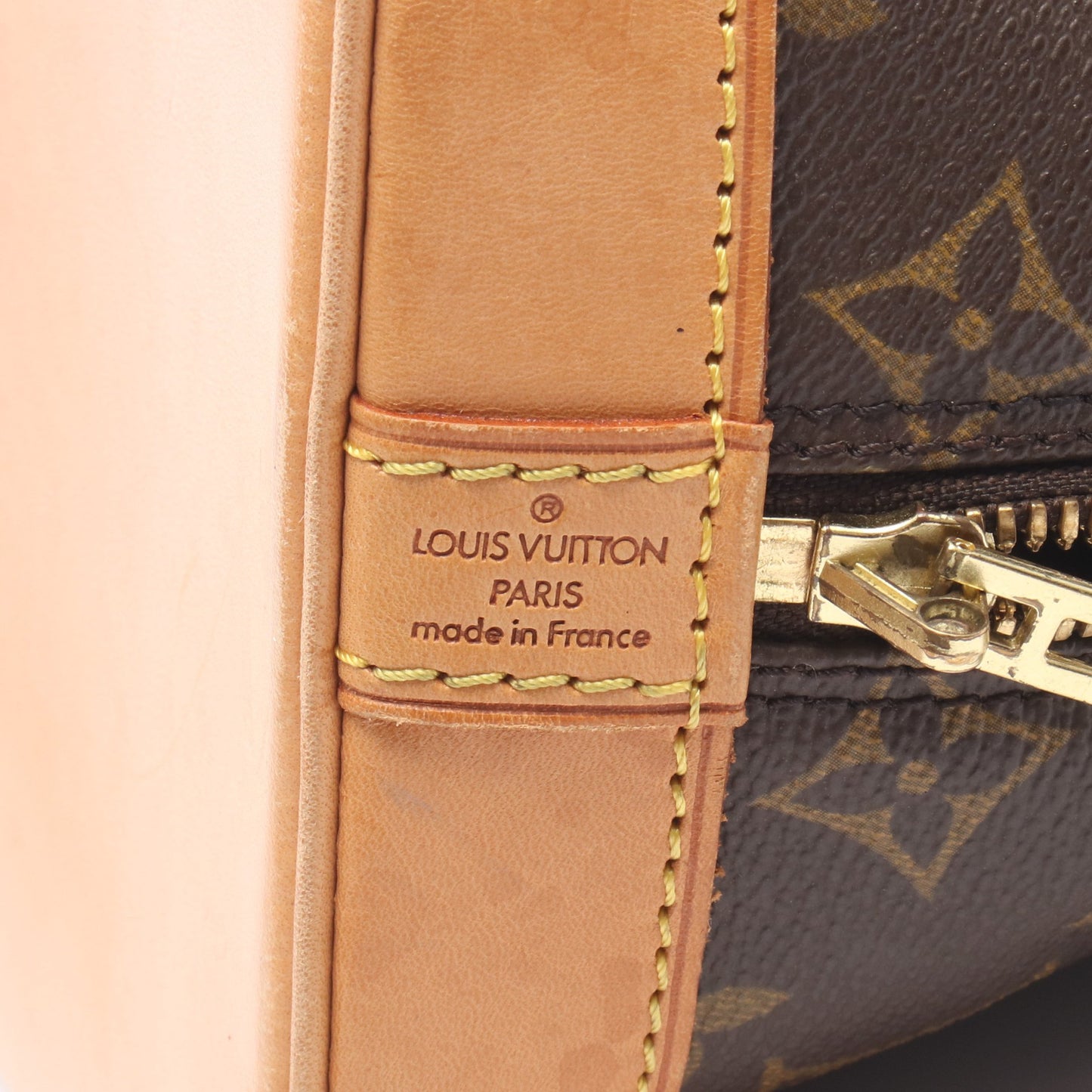 アルマPM モノグラム ハンドバッグ PVC レザー ブラウン ルイヴィトン バッグ LOUIS VUITTON