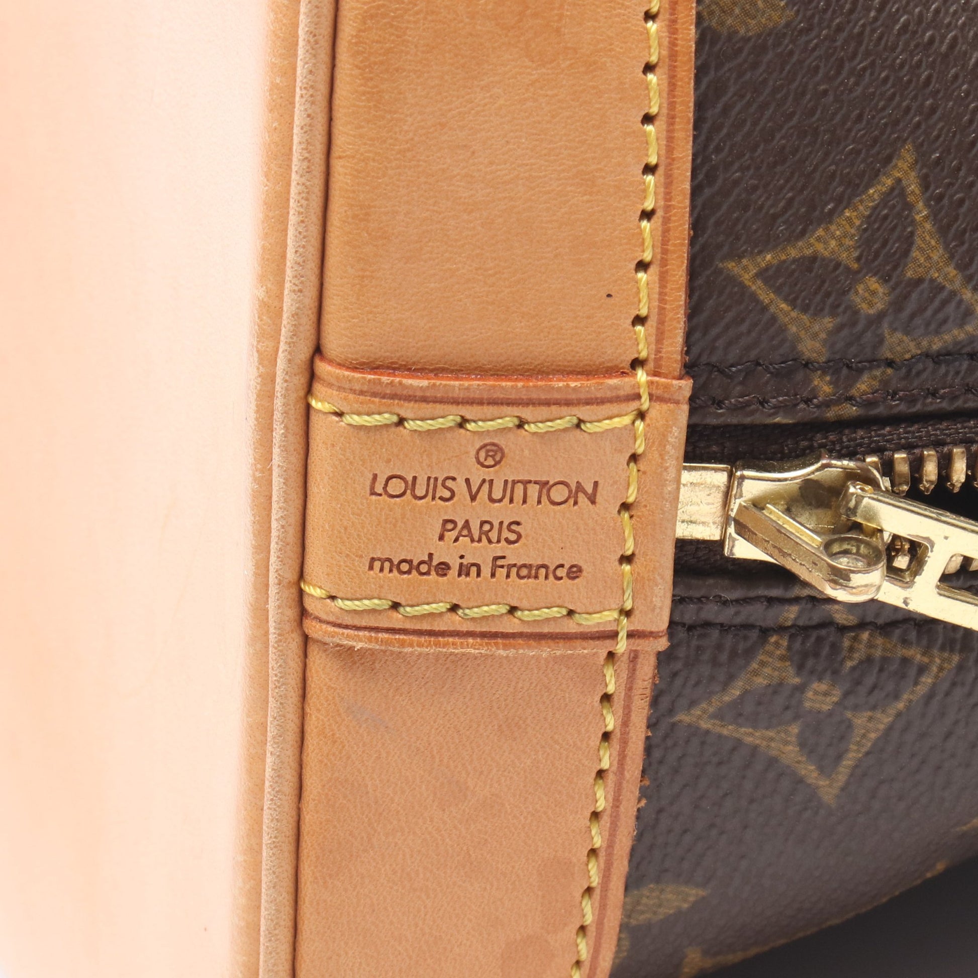 アルマPM モノグラム ハンドバッグ PVC レザー ブラウン ルイヴィトン バッグ LOUIS VUITTON
