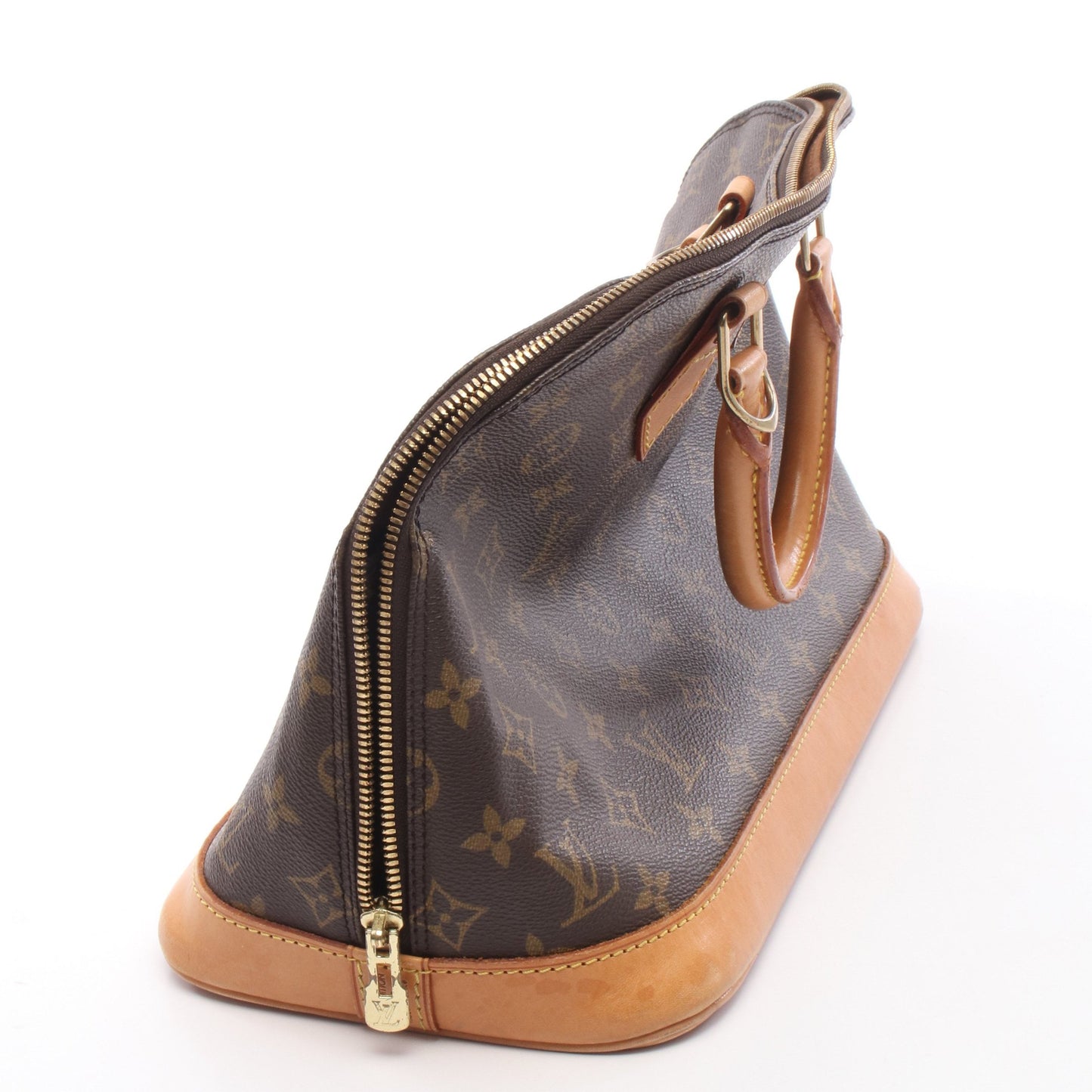 アルマPM モノグラム ハンドバッグ PVC レザー ブラウン ルイヴィトン バッグ LOUIS VUITTON