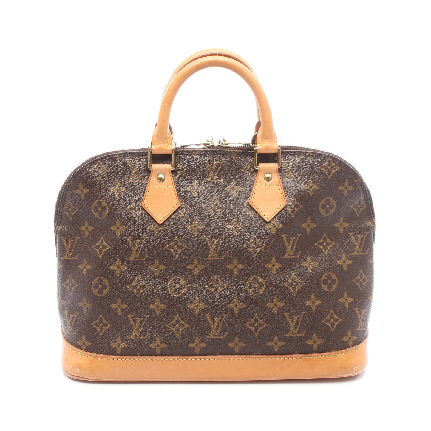アルマPM モノグラム ハンドバッグ PVC レザー ブラウン ルイヴィトン バッグ LOUIS VUITTON