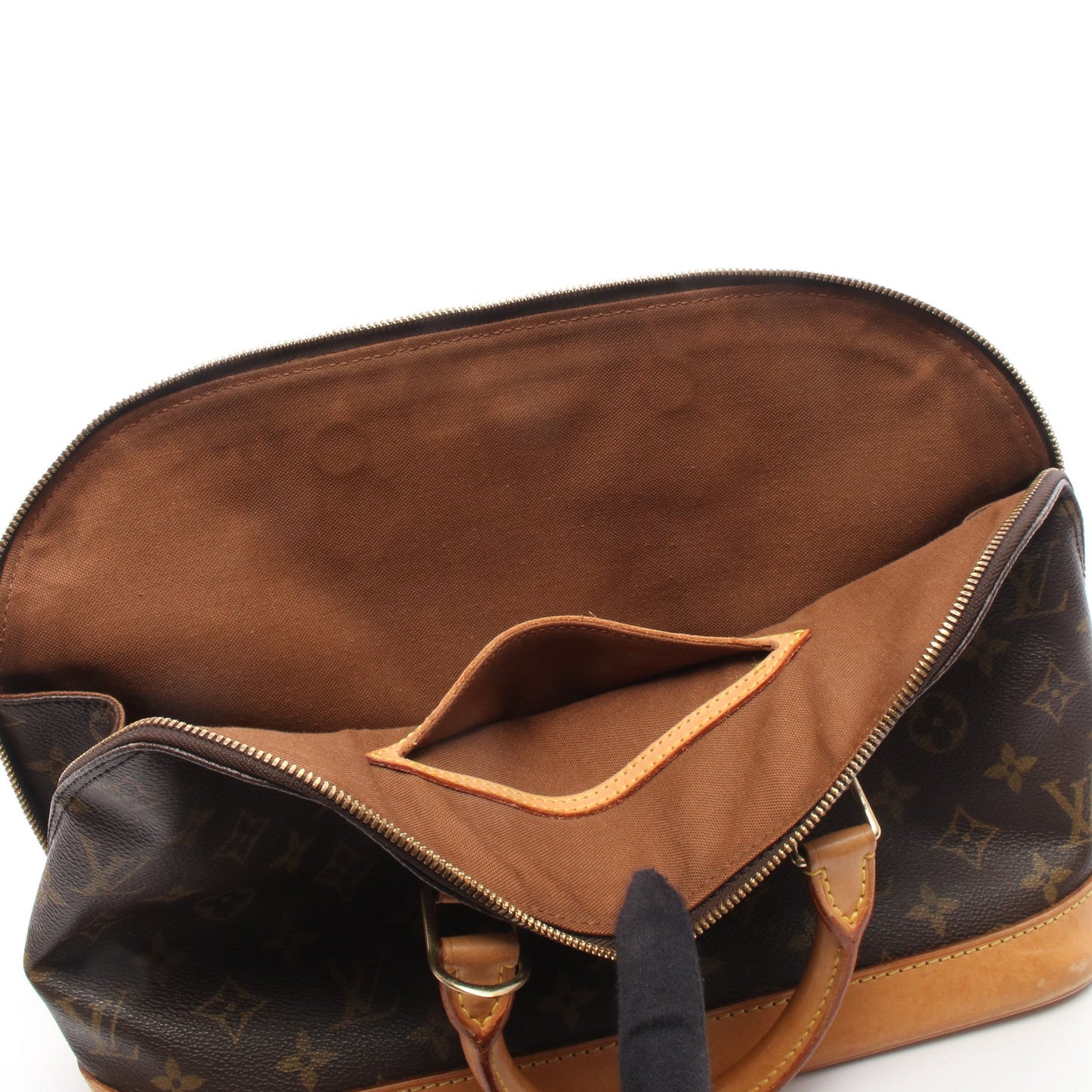 アルマPM モノグラム ハンドバッグ PVC レザー ブラウン ルイヴィトン バッグ LOUIS VUITTON
