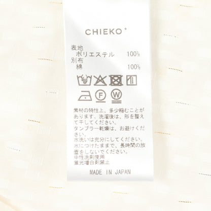 ジャギー シャツ トップス ホワイト チエコプラス トップス CHIEKO＋