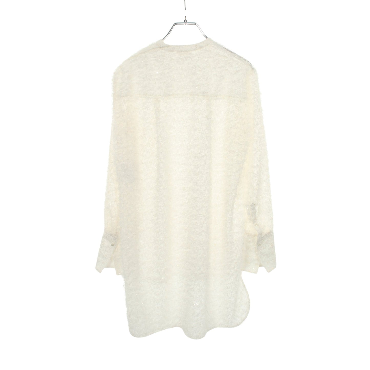 ジャギー シャツ トップス ホワイト チエコプラス トップス CHIEKO＋