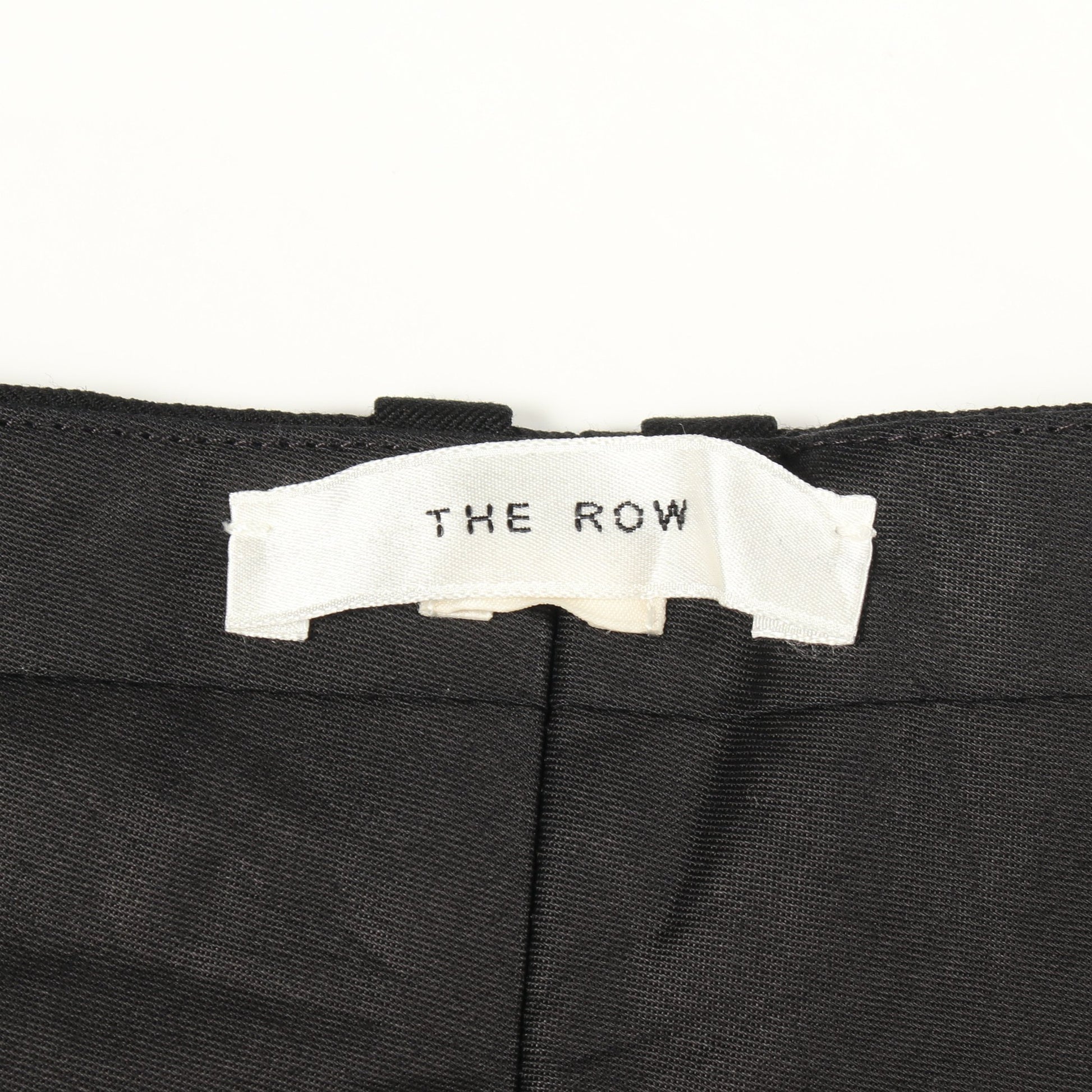 TREVE PANT スラックス トラウザーズ ウール ブラック ザロウ ボトムス THE ROW