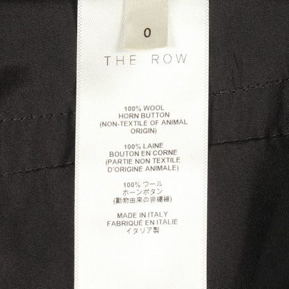 TREVE PANT スラックス トラウザーズ ウール ブラック ザロウ ボトムス THE ROW
