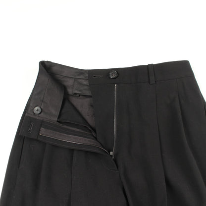 TREVE PANT スラックス トラウザーズ ウール ブラック ザロウ ボトムス THE ROW