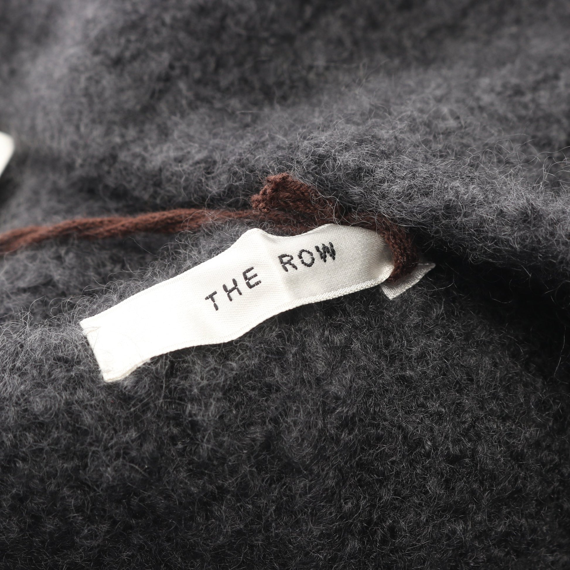 ニット帽 ビーニー カシミヤ アルパカ グレー ザロウ 財布・小物 THE ROW