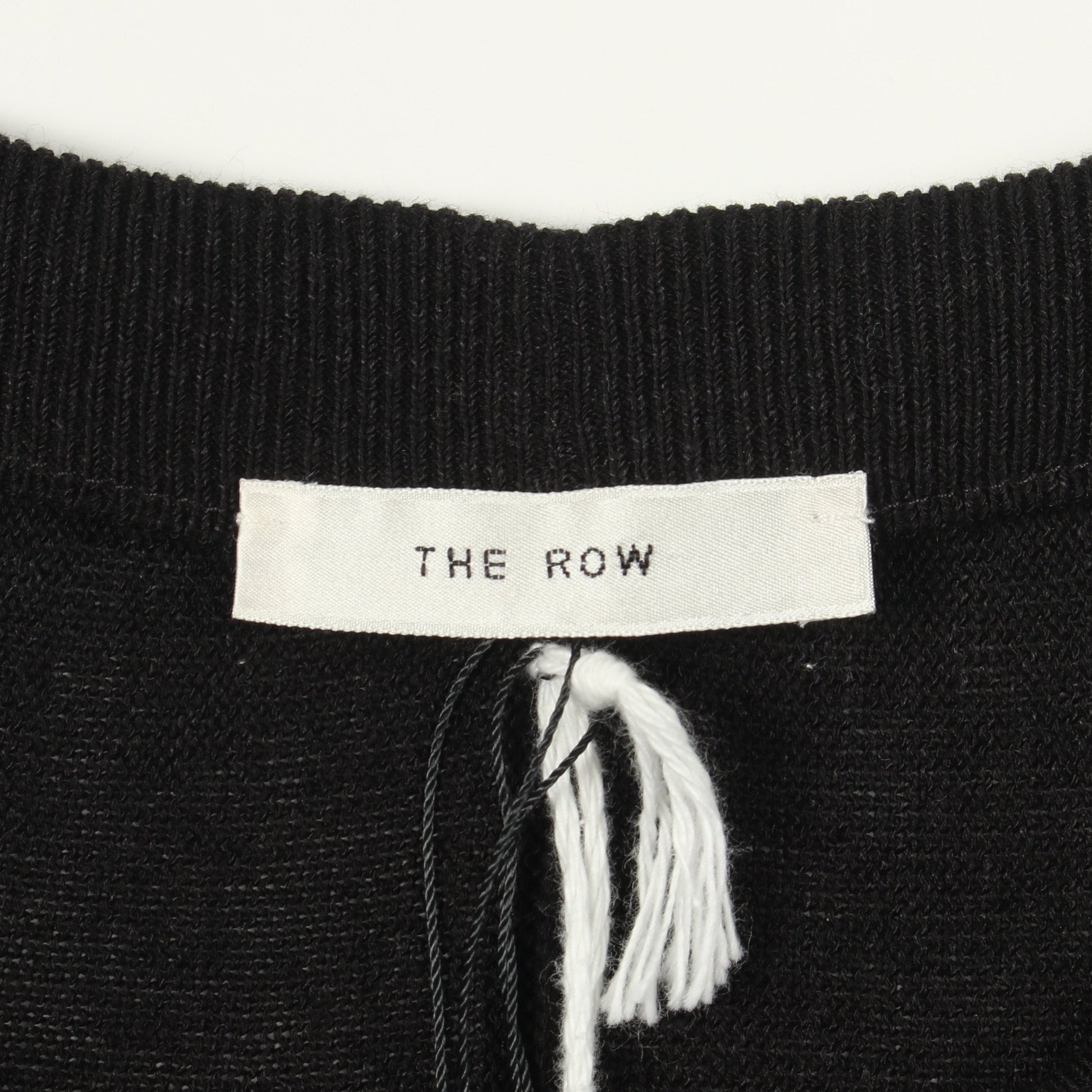 JALIAH ニット スカート リネン ブラック ザロウ ボトムス THE ROW
