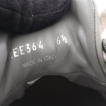 トライアングルロゴ ダウンタウン スニーカー ナイロン スエード グレー プラダ シューズ PRADA