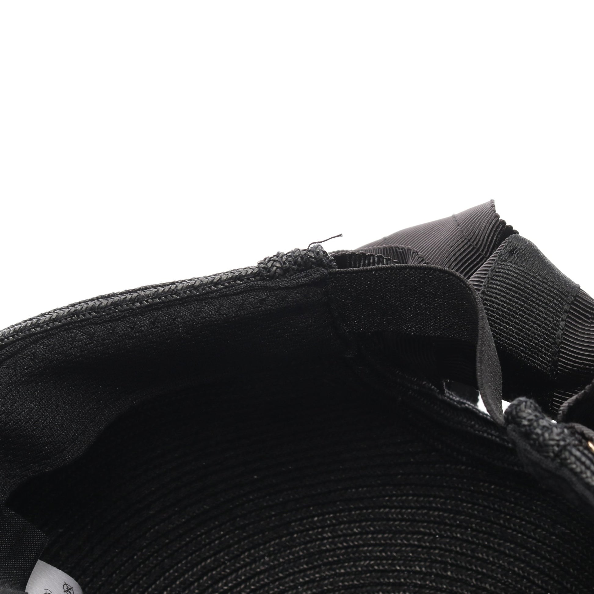 ストローハット 帽子 ストロー ブラック アシーナニューヨーク 財布・小物 Athena New York