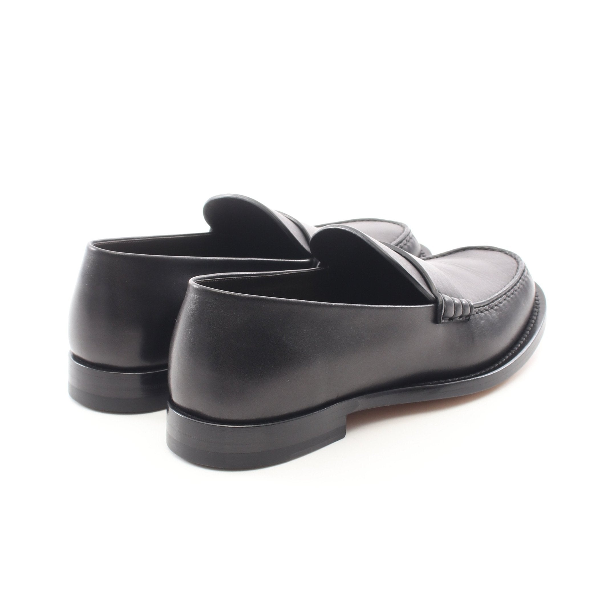 NOVUS MOCASSIN ローファー レザー ブラック ザロウ – RECLO