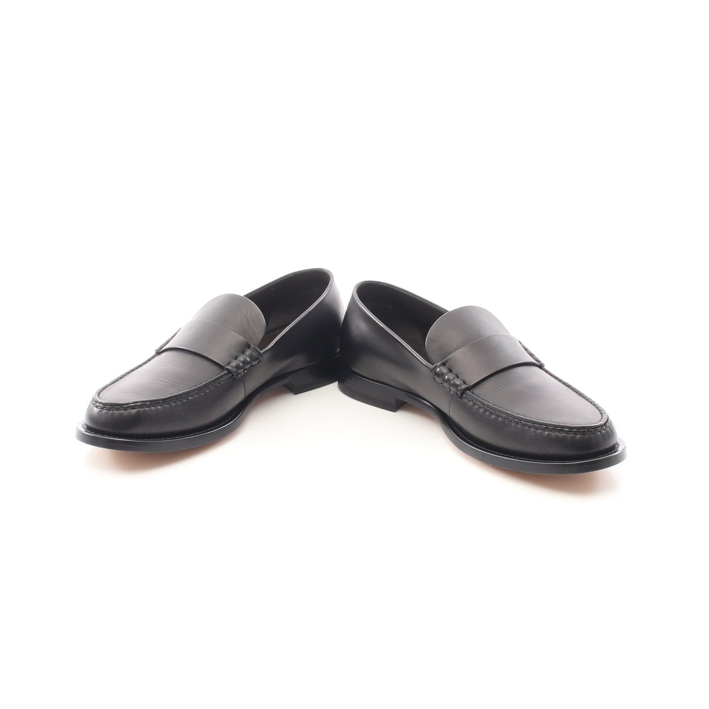 NOVUS MOCASSIN ローファー レザー ブラック ザロウ シューズ THE ROW
