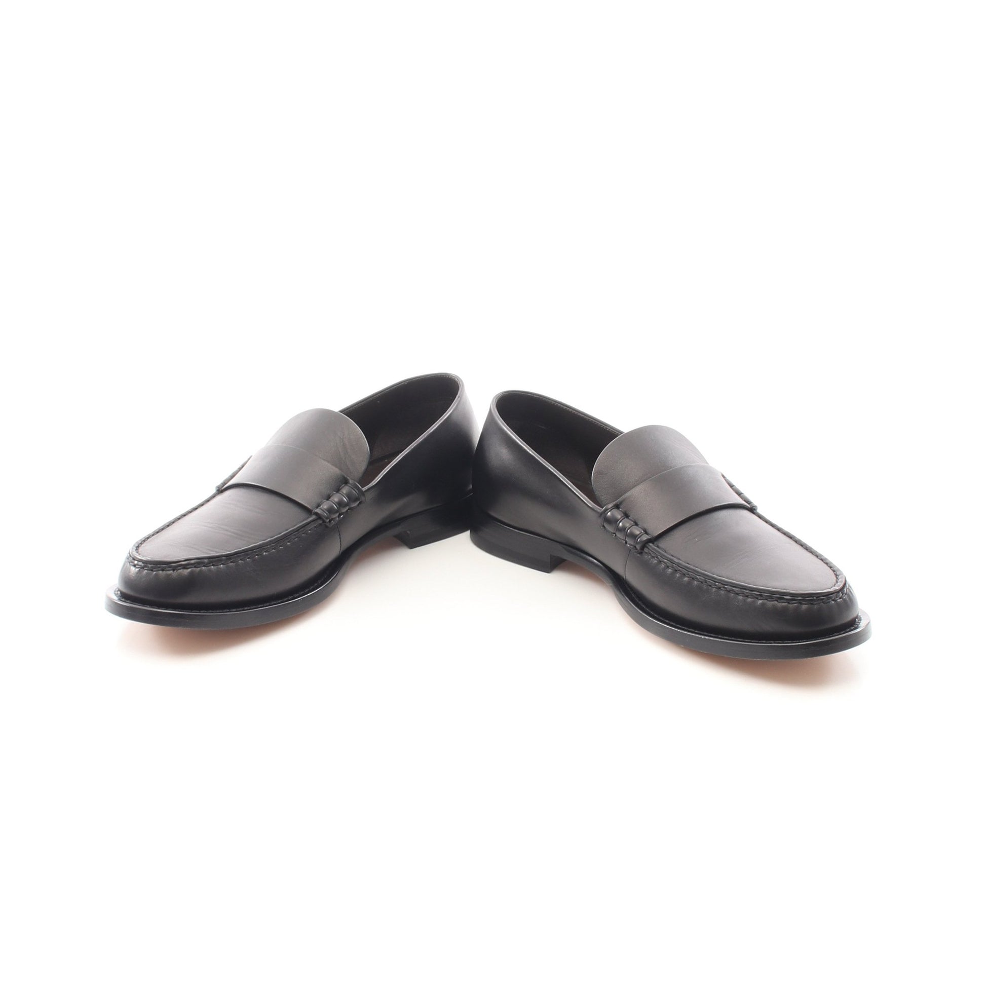 NOVUS MOCASSIN ローファー レザー ブラック ザロウ シューズ THE ROW