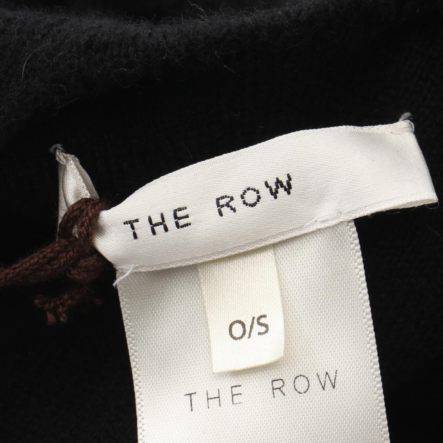タイツ型 ストール カシミヤ ブラック ザロウ 財布・小物 THE ROW