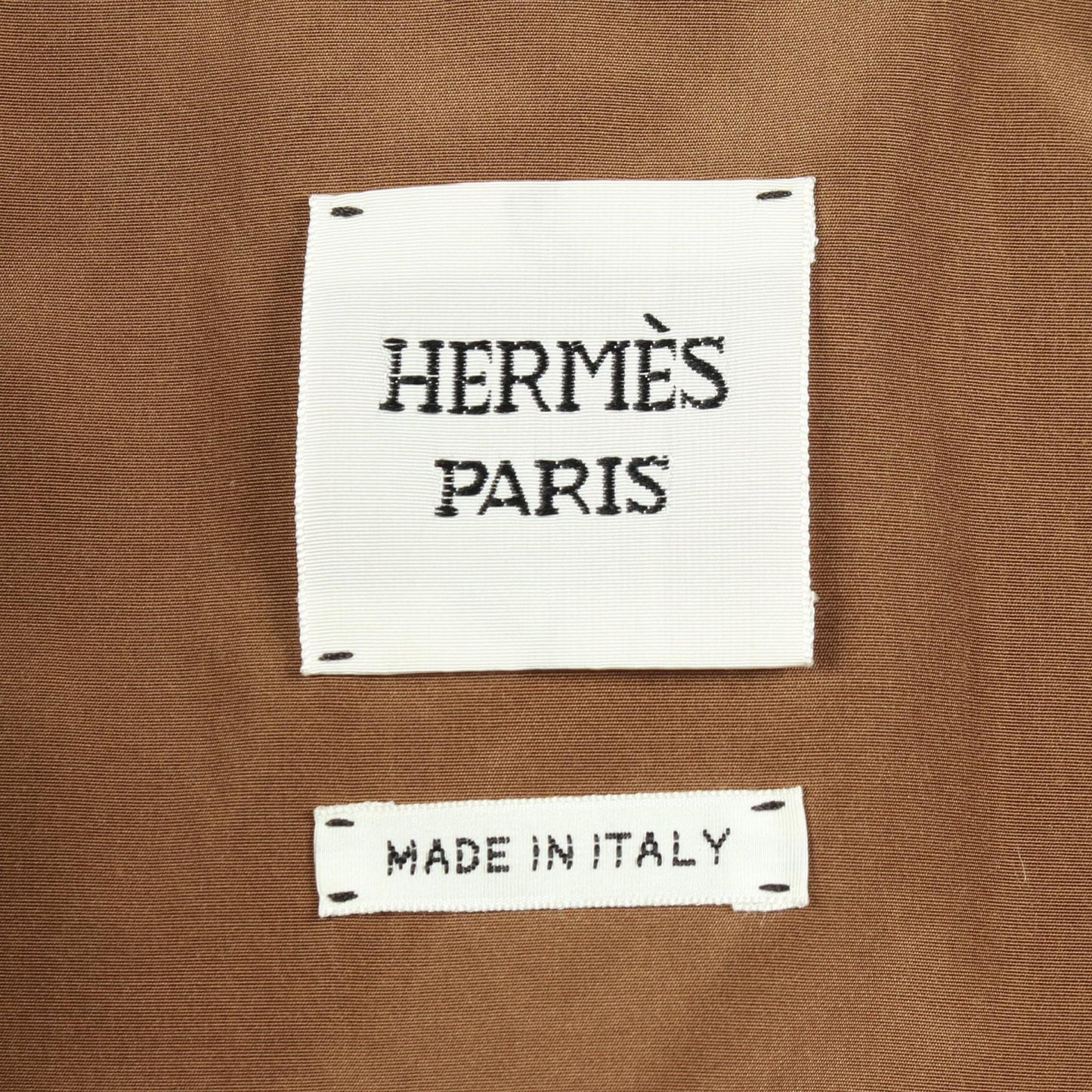 セリエボタン 中綿 ステンカラーコート ウール カーキグリーン エルメス アウター HERMES