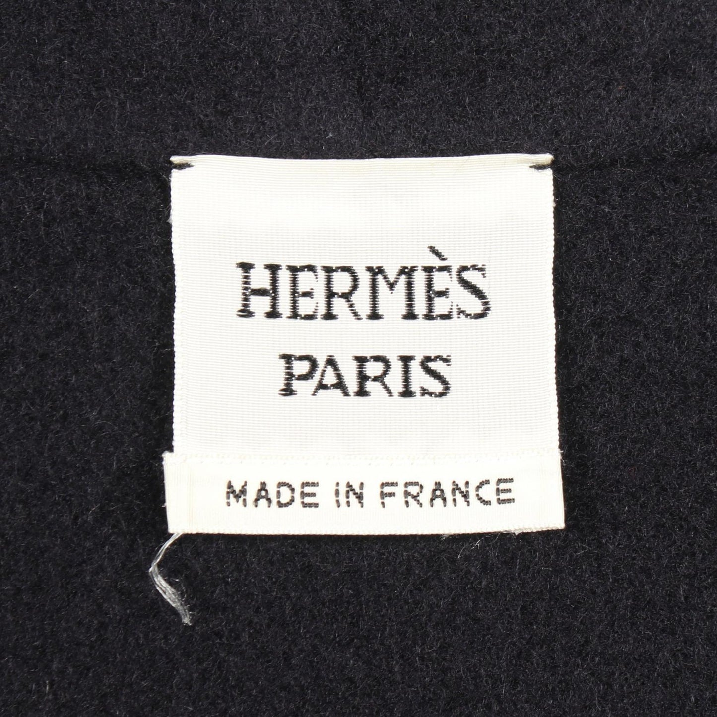 ロカバール フード付き ポンチョ コート カシミヤ ネイビー レッド エルメス アウター HERMES