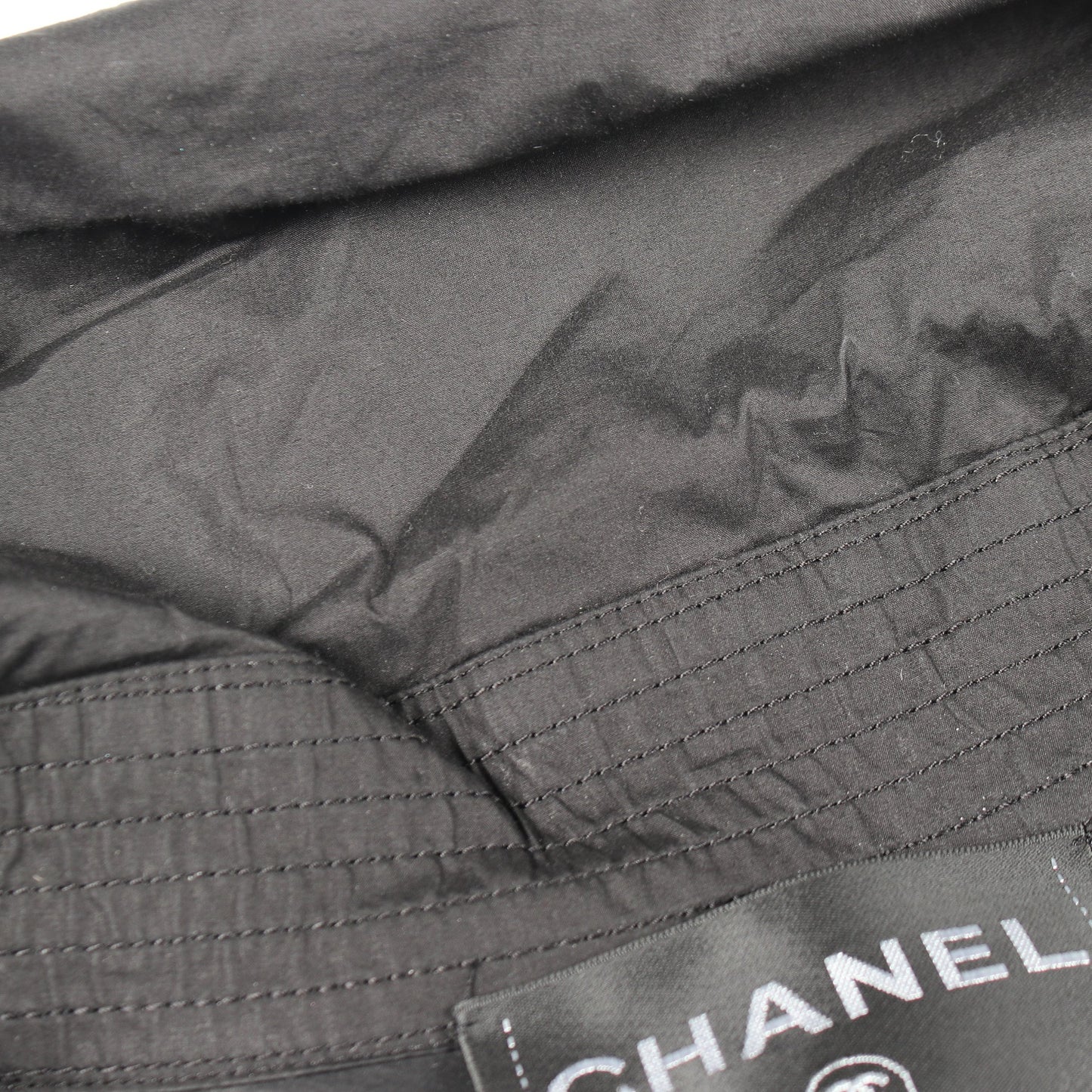 ココマークボタン スプリングコート コットン ブラック シャネル アウター CHANEL